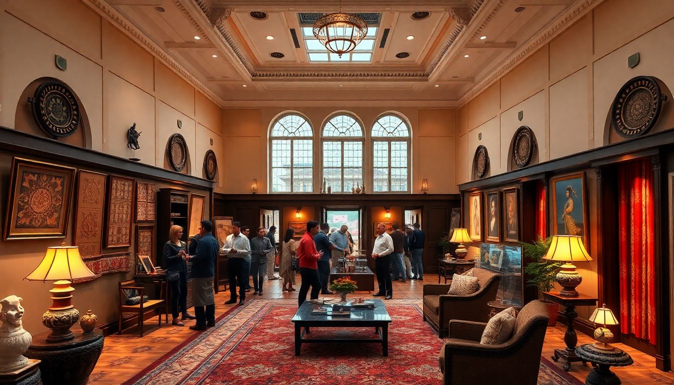 Cultural Platform The Home Soiree Opens at Delhi's Travancore Palace
