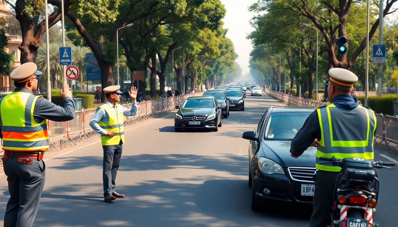 Delhi Police Enforce Road Diversions on Key Routes for BRICS Summit Carcade Drill