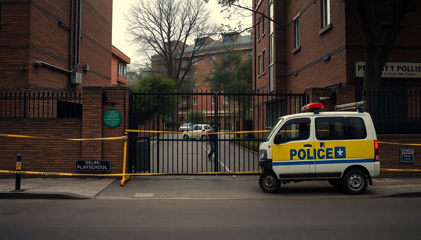 Caretaker Arrested After 3-Year-Old Assaulted at Maujpur Playschool