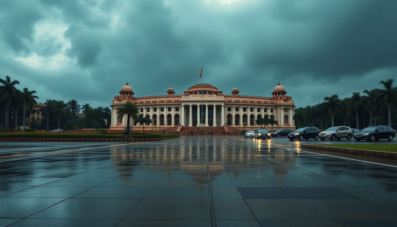 Congress, BJP Spar Over Purported Parliament Waterlogging as Rain Hits Delhi