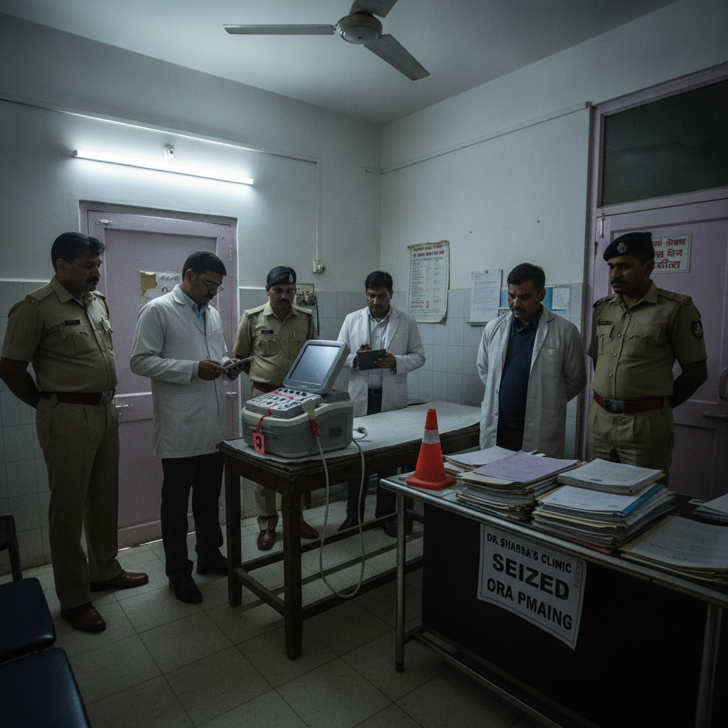 Three arrested after Gurgaon health team busts illegal sex determination racket