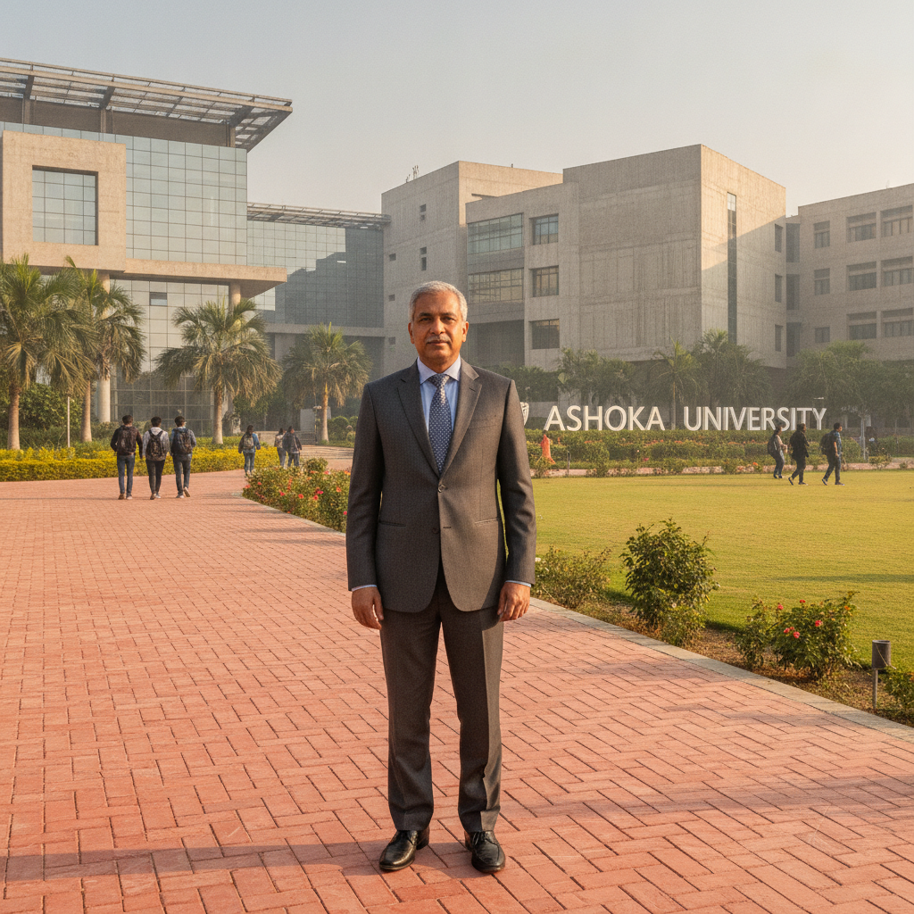 Rishikesha T Krishnan Appointed Next Vice-Chancellor of Ashoka University