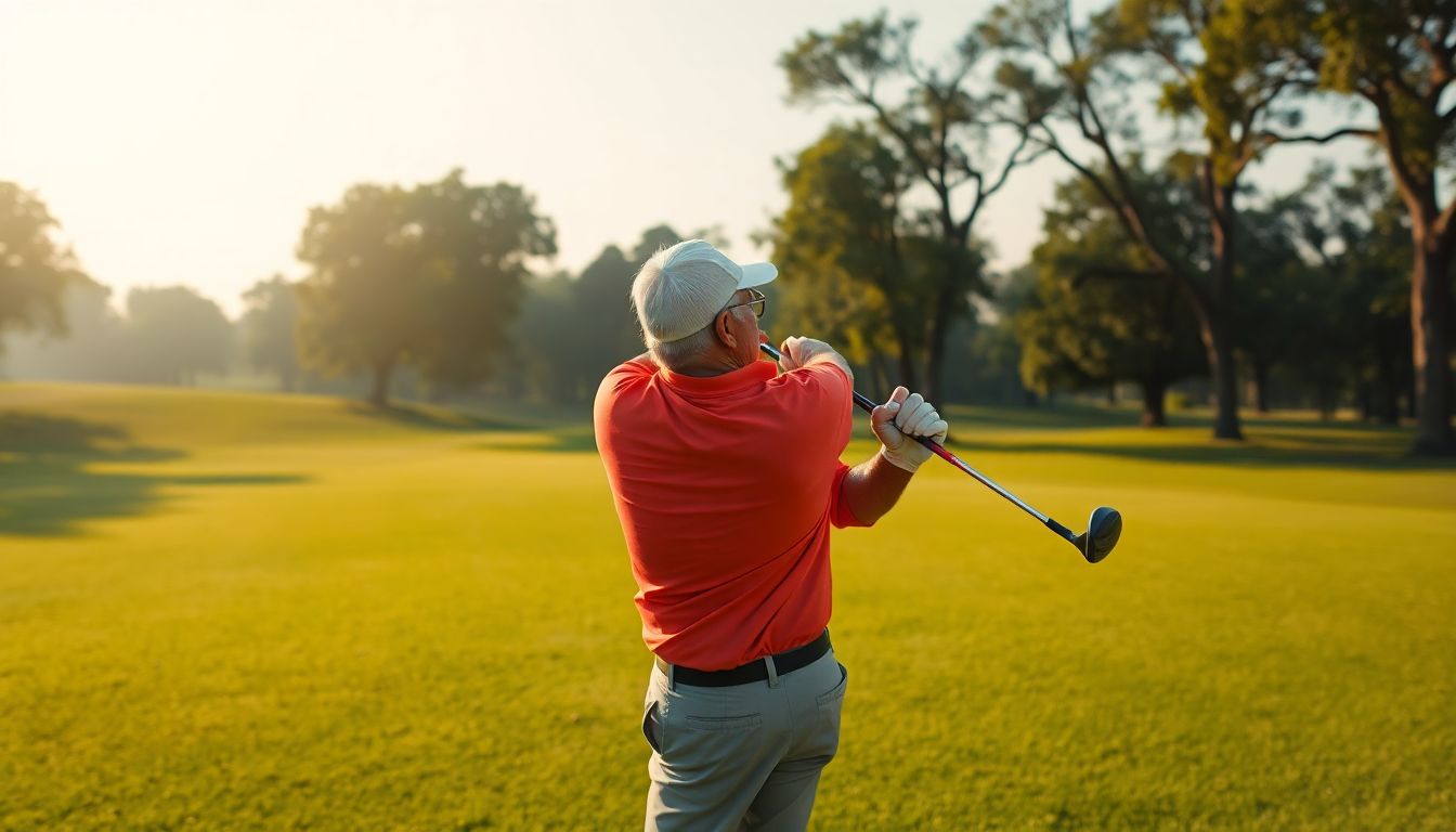 Former Hockey Captain Zafar Iqbal Competes in Golf Tournaments at 70