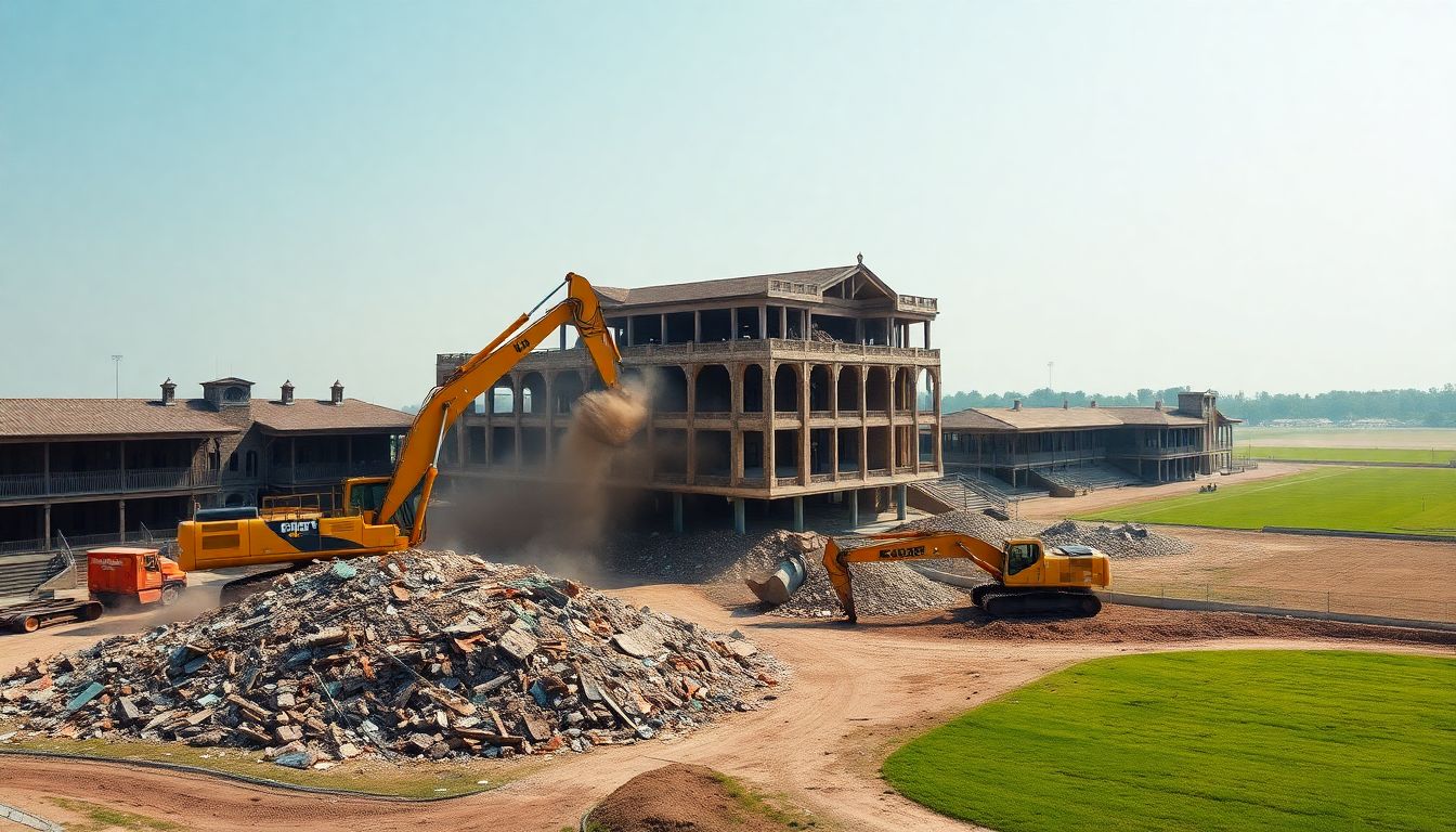 Bulldozers Raze Key Facilities at Delhi Race Club Following Court Order