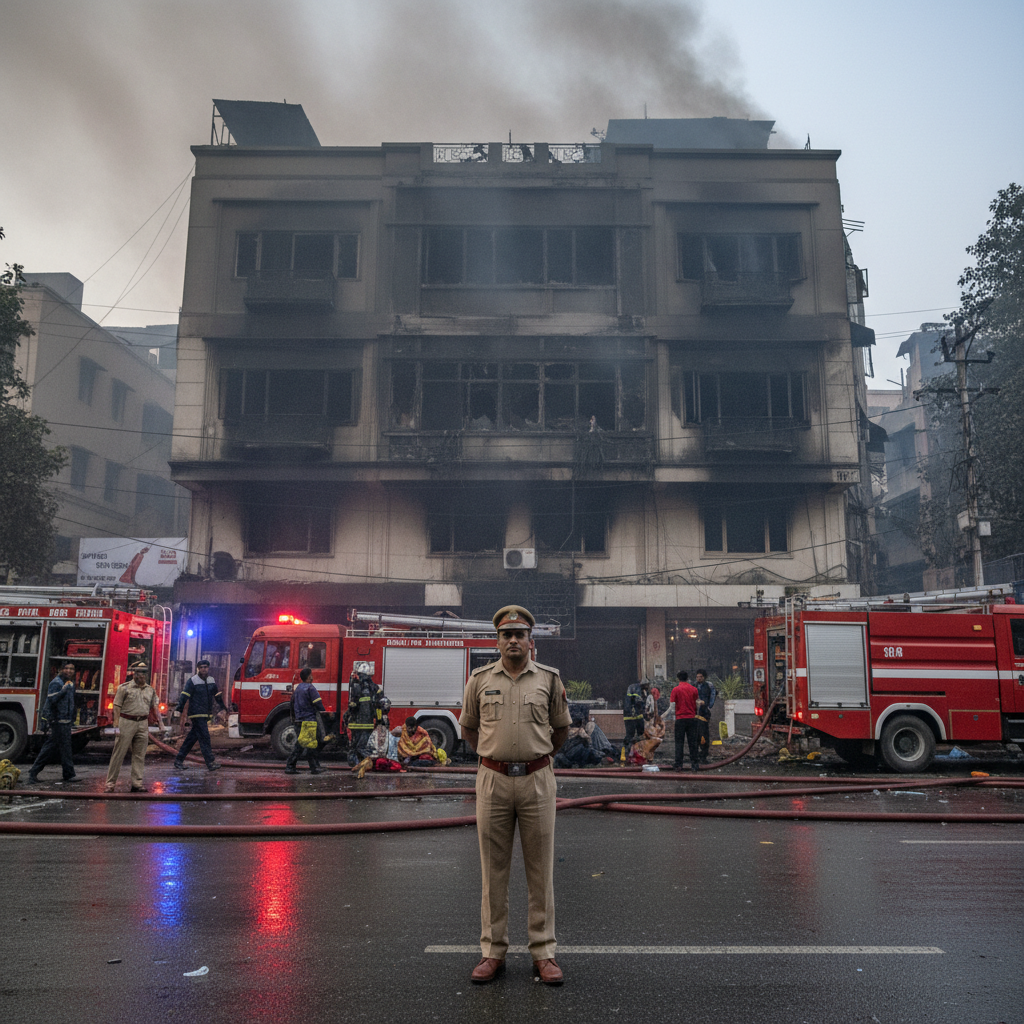 Delhi Cop Rescues Two Nigerian Women From Burning Malviya Nagar Hotel