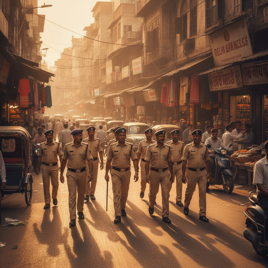 Delhi Police Chief Orders Weekend Foot Patrols to Tackle Congestion