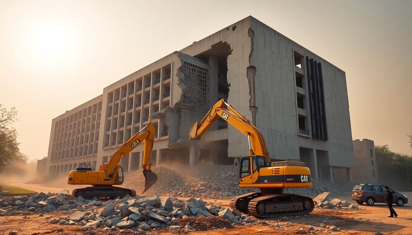 CPWD Demolishes Nehru Era Bhawans in Central Vista for New Secretariat