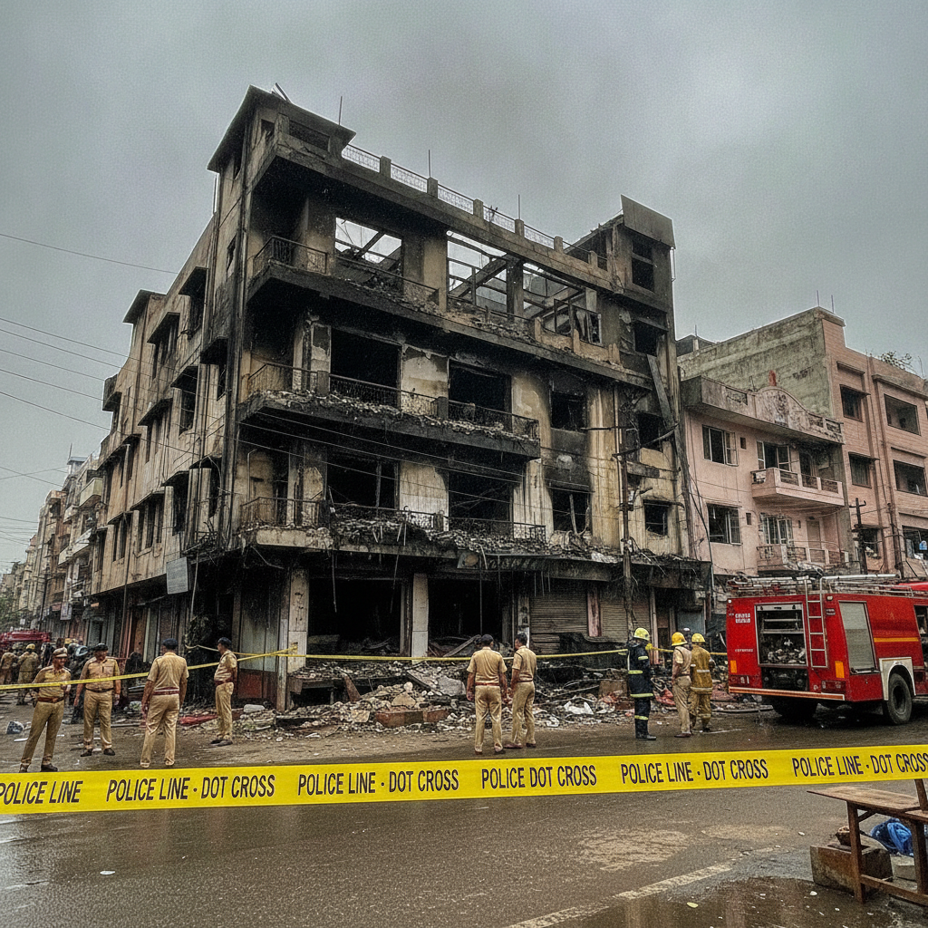 Saket B&B Owner Arrested After Deadly Fire Had Hotel License Rejected In 2022