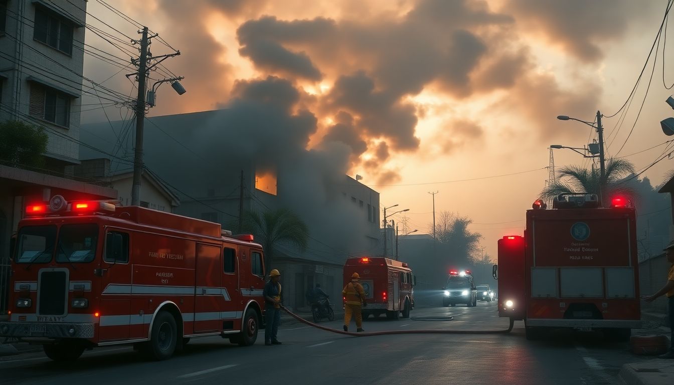Fire Breaks Out at Fatehpur Beri Event Management Warehouse
