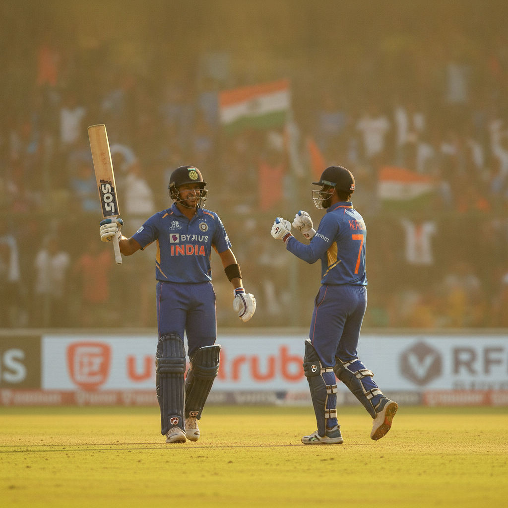 Shedge and Nigam hit 100-run partnership to revive India A against Sri Lanka A
