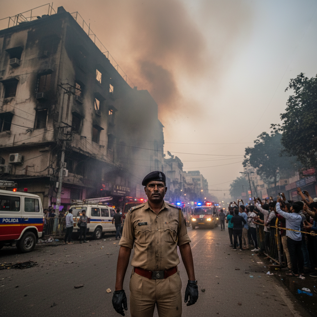 Delhi Cop Dinesh Yadav Rescues Two Nigerian Women From Burning Malviya Nagar Hotel