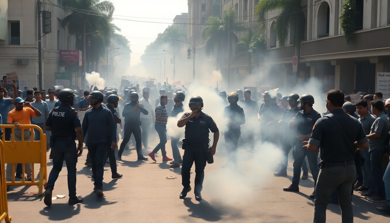 Over 100 Injured in Police Lathicharge at NEET Protest Near Connaught Place