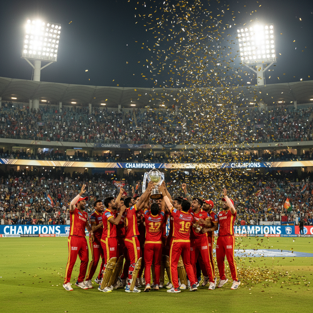 Royal Challengers Bengaluru Defeat Gujarat Titans to Win IPL 2026 Title