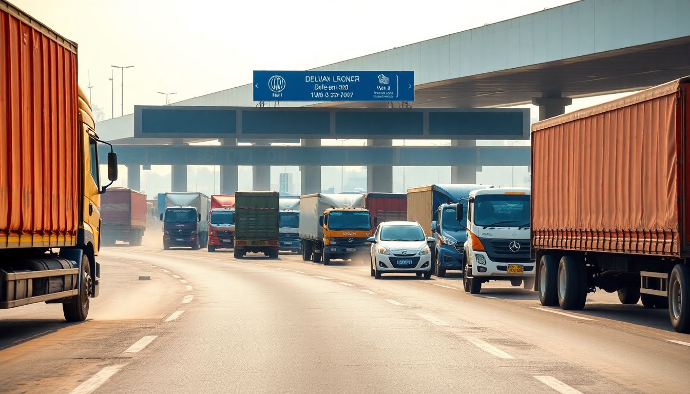 MCD Approves Annual 5% Toll Tax Hike for Commercial Vehicles Entering Delhi