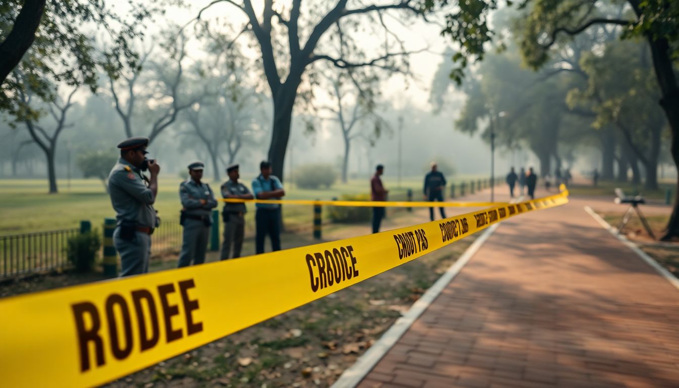 Police launch murder probe after 20-year-old man found dead in New Usmanpur park