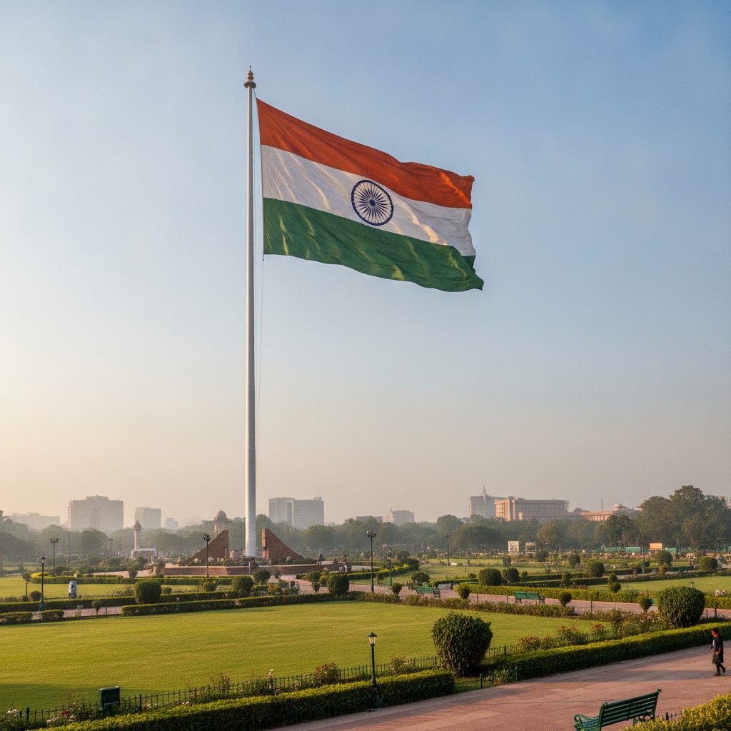 Delhi Government to Spend Rs 104 Crore to Maintain 500 Monumental National Flags