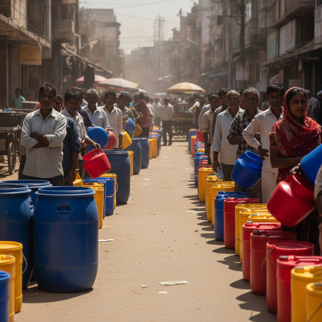 Zakhira and Sultanpuri Residents Struggle With Dry Taps and Contaminated Water