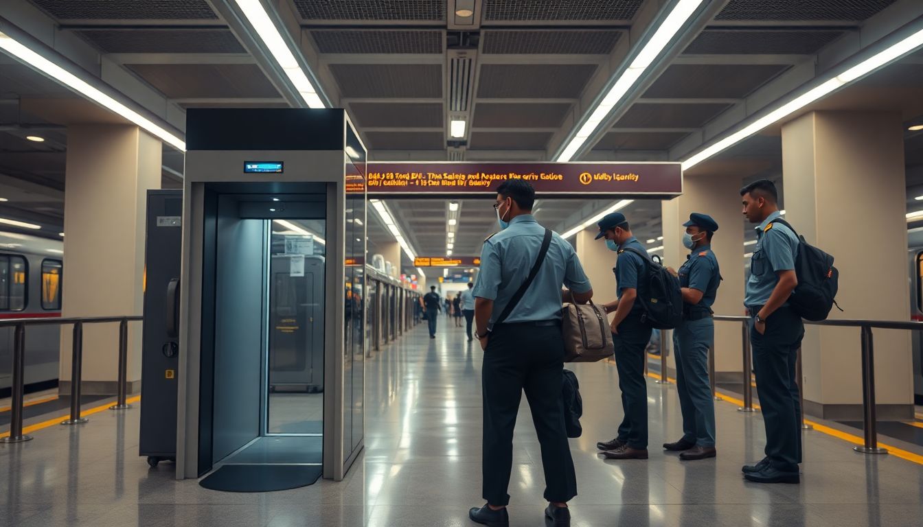 Two Men Detained After Pistol Found in Bag at Mandi House Metro Station