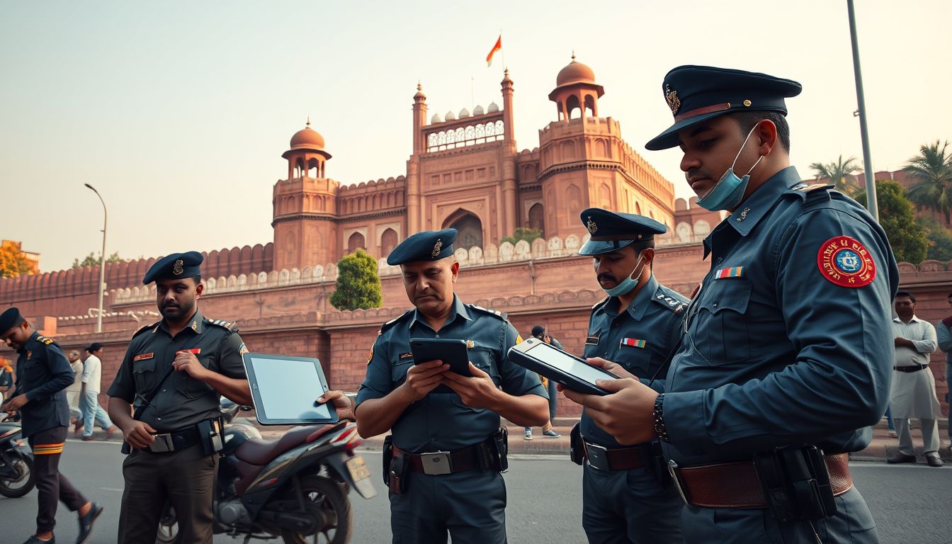Delhi Police Digitally Map 20,000 Properties Near Red Fort Ahead of I-Day