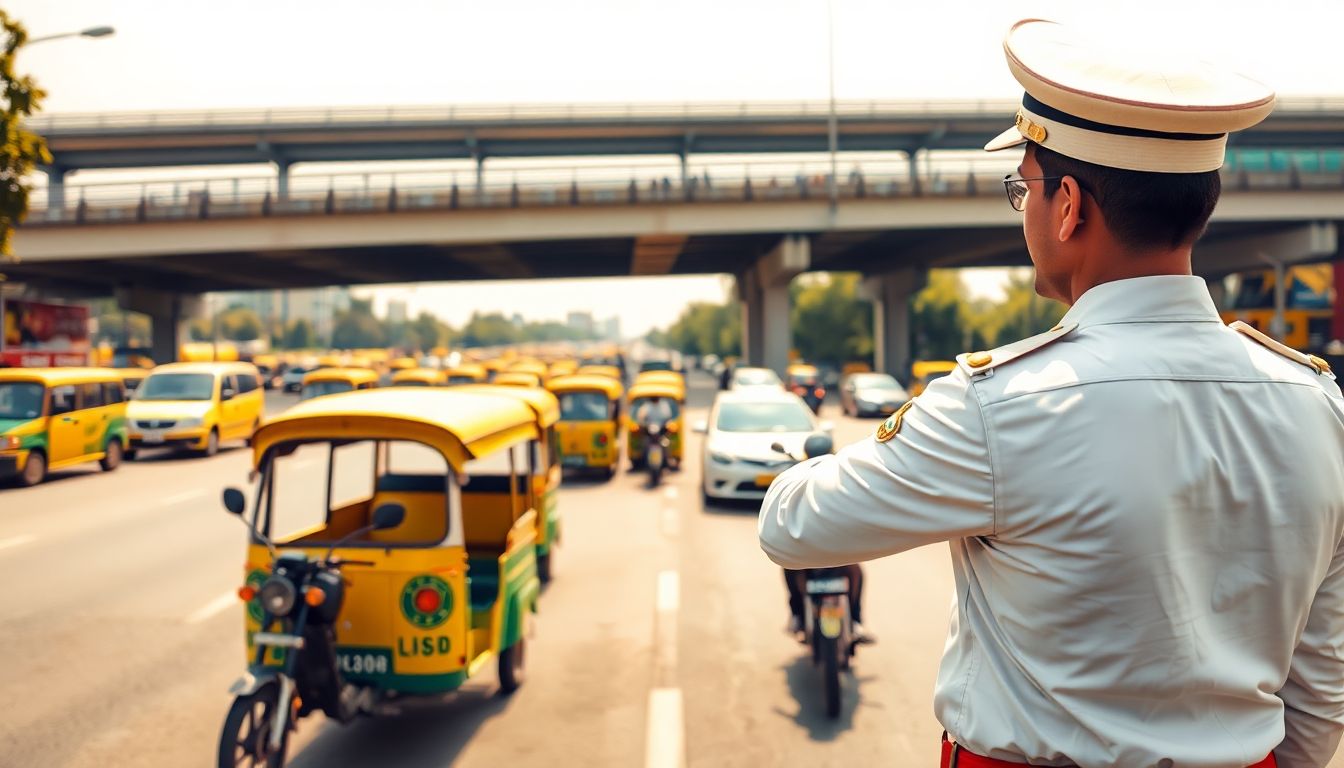 Delhi Traffic Police Issue 48.4 Lakh Challans and Clear Major Bottlenecks