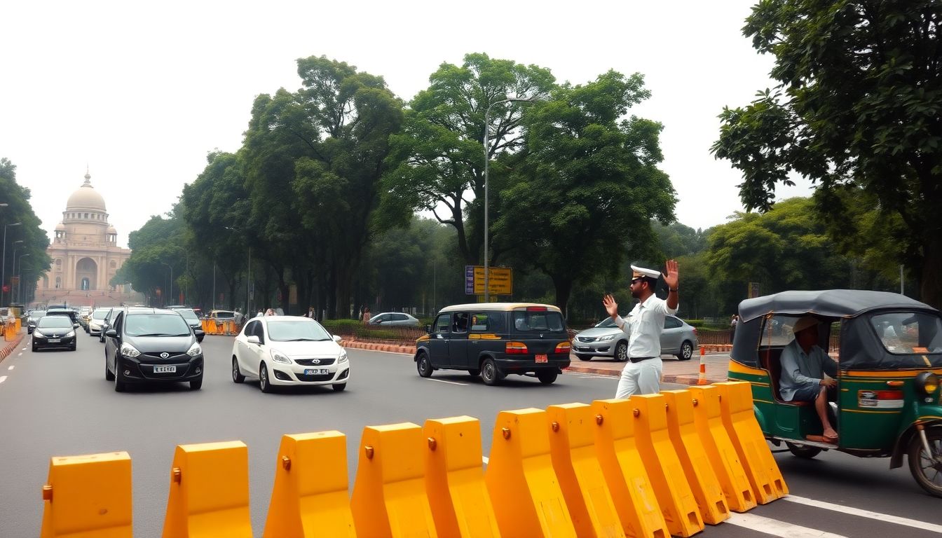 Delhi Traffic Police Restrict Roads Around Parliament From July 20 For Monsoon Session