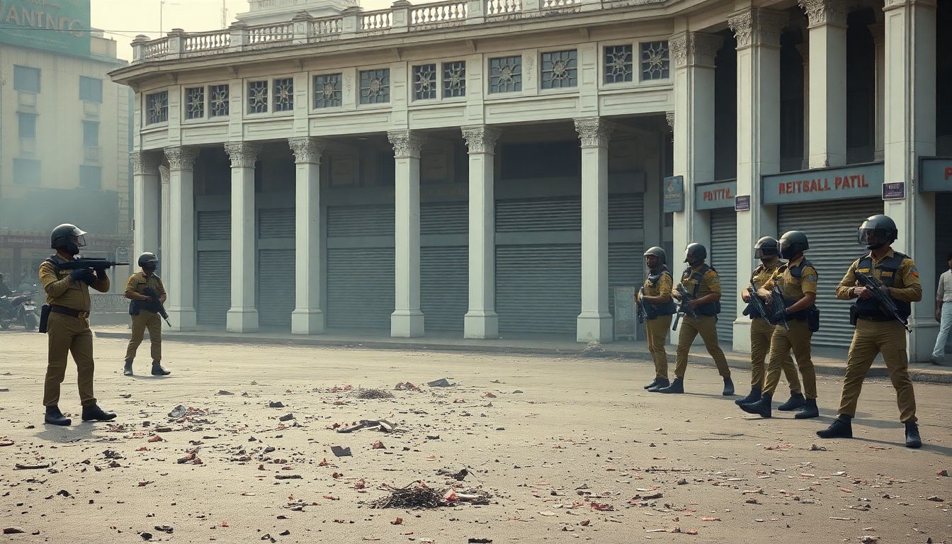 CJP Protesters Clash With Police in Connaught Place, Forcing Shops to Close