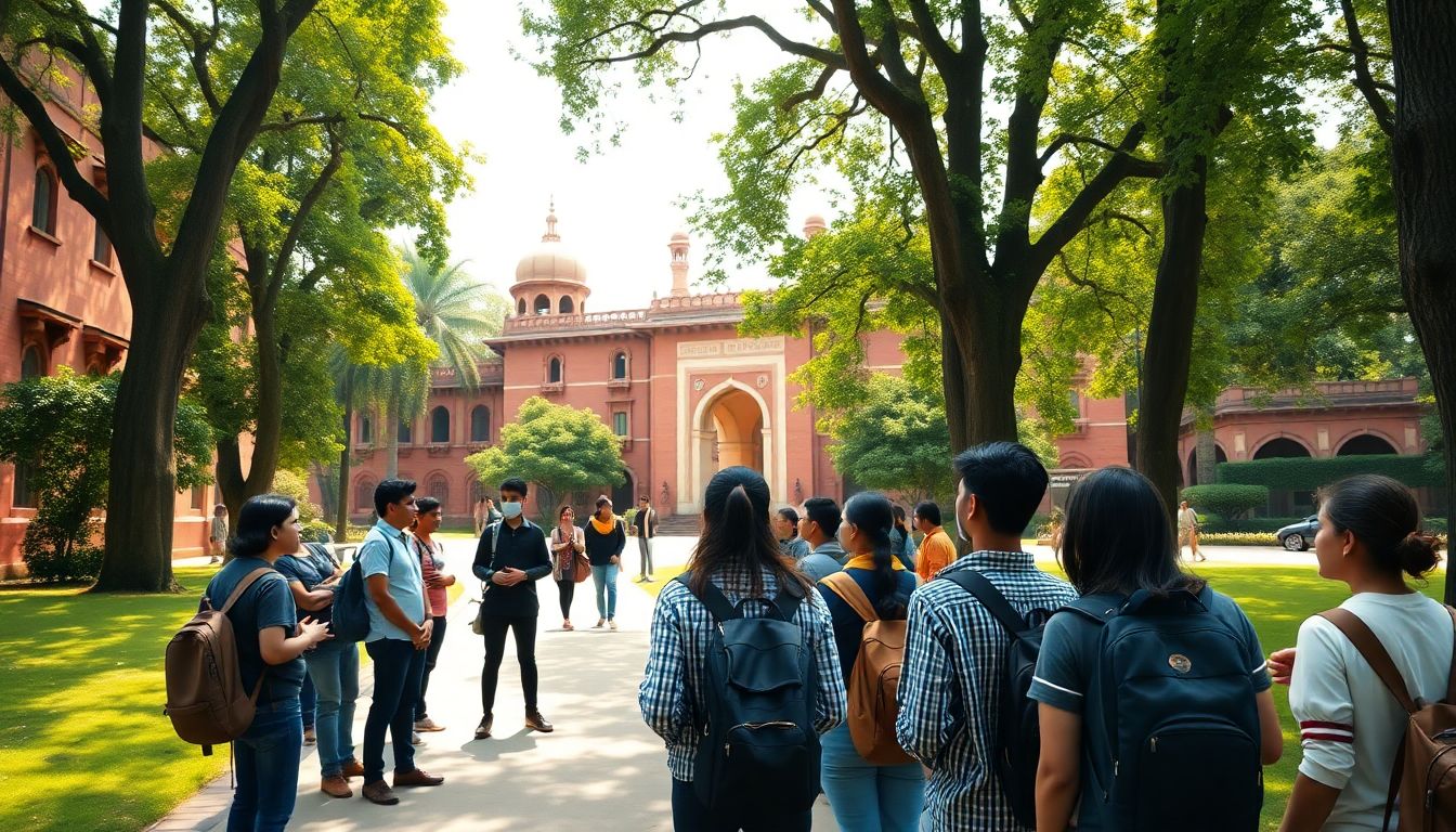Freshers Explore Delhi University North Campus History in Heritage Walk