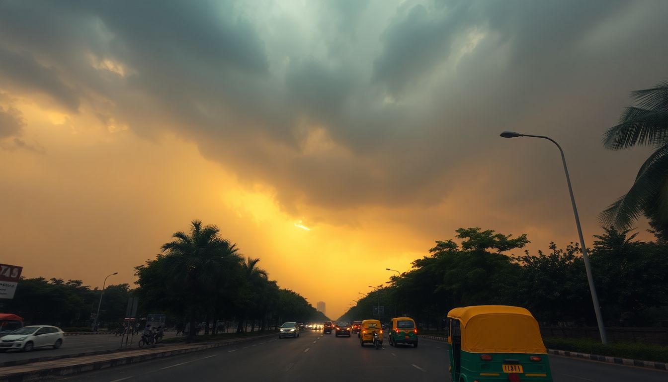 Delhi Records Second Consecutive Heatwave Day Before Evening Thunderstorm Brings Relief