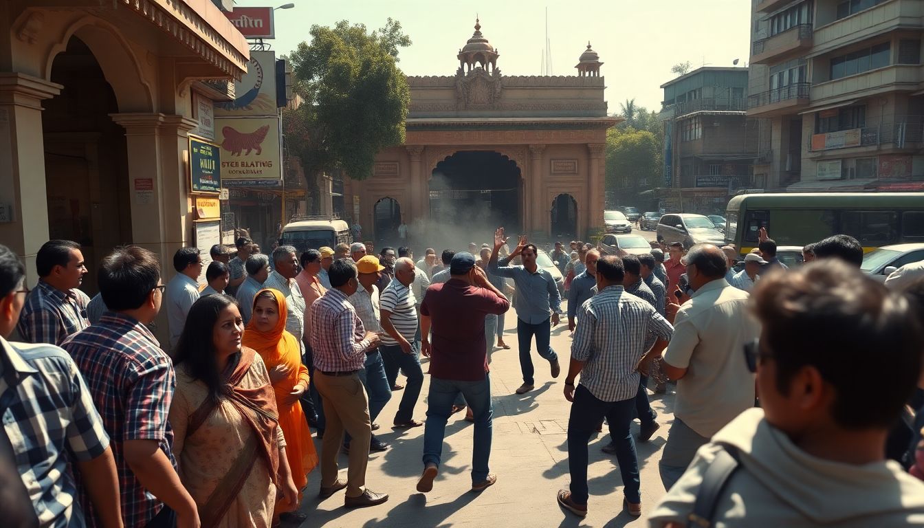 Satyam Pandit Slaps Bareilly Student Near Delhi Hanuman Mandir Over CJP Protest