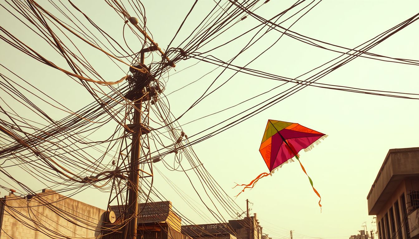 Delhi Discoms Issue Safety Advisory Against Metal Manjha Ahead of Independence Day