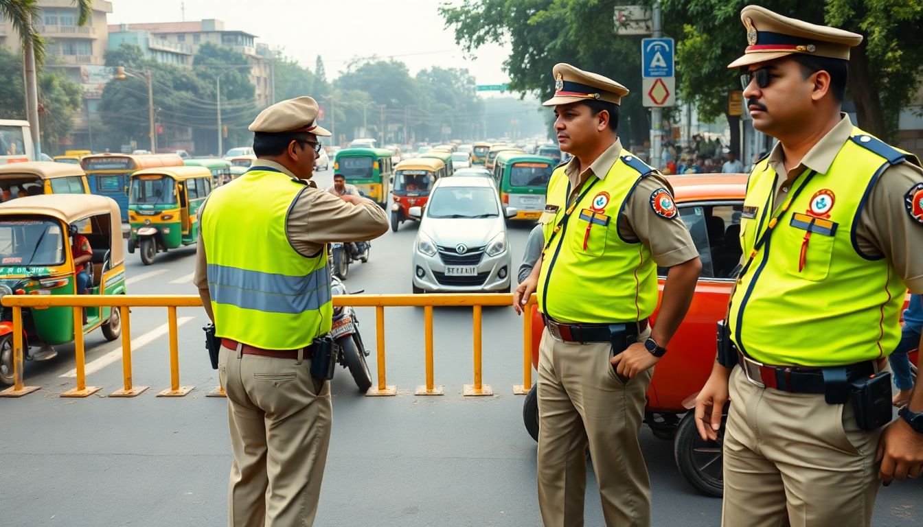 Delhi Traffic Police to Target Specific Violations Daily Across 62 Congestion Hotspots