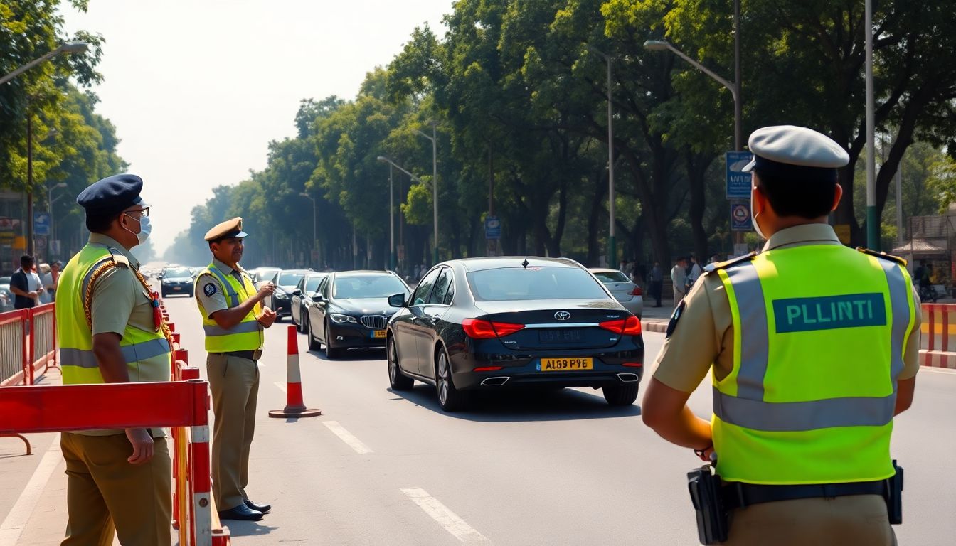 Delhi Traffic Police Issue Advisory For BRICS Summit Motorcade Rehearsals