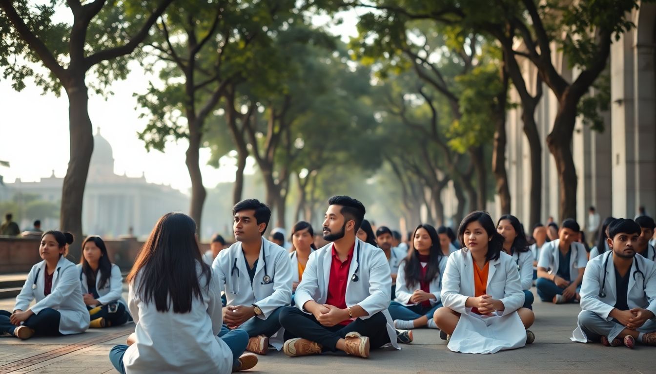 NBEMS Panel Proposes FMGE Changes as Delhi Protests Enter Sixth Day