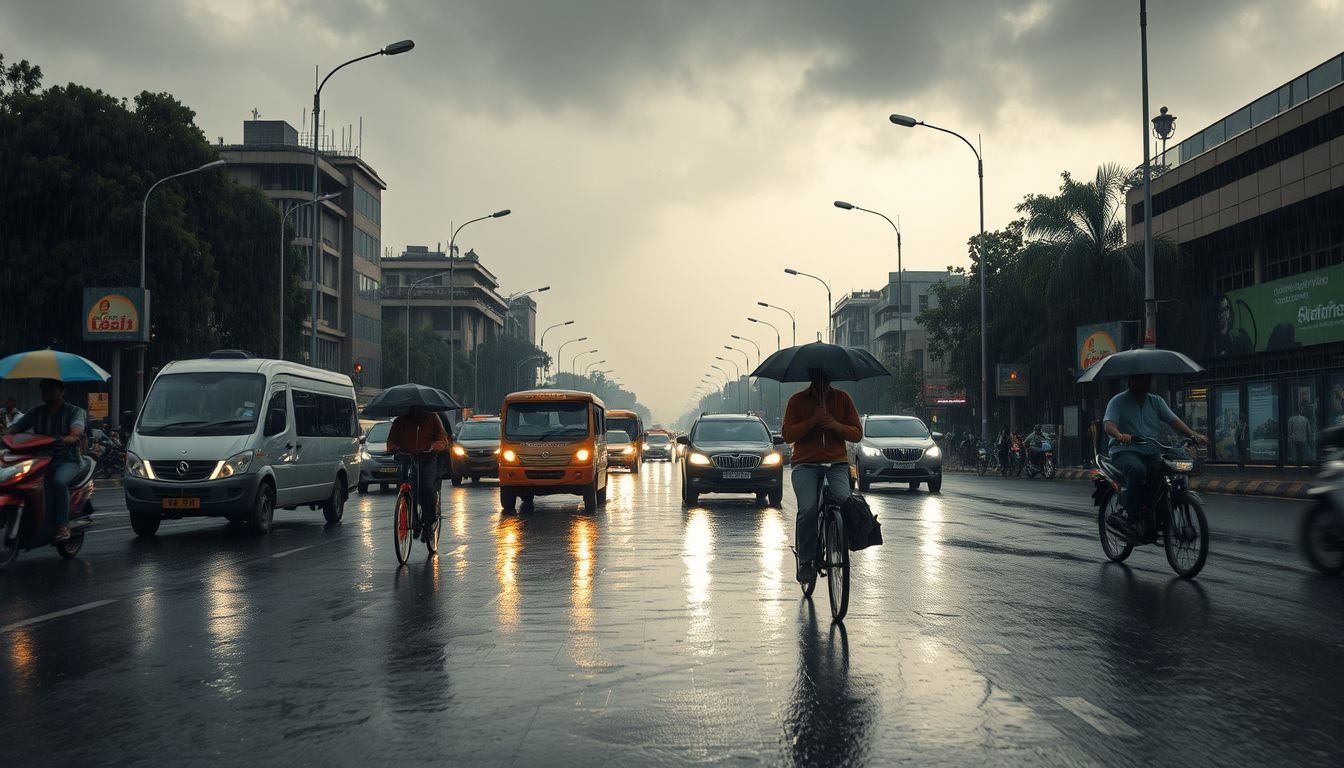 IMD Issues Yellow Alert For Delhi As City Expects Moderate Rain On Tuesday