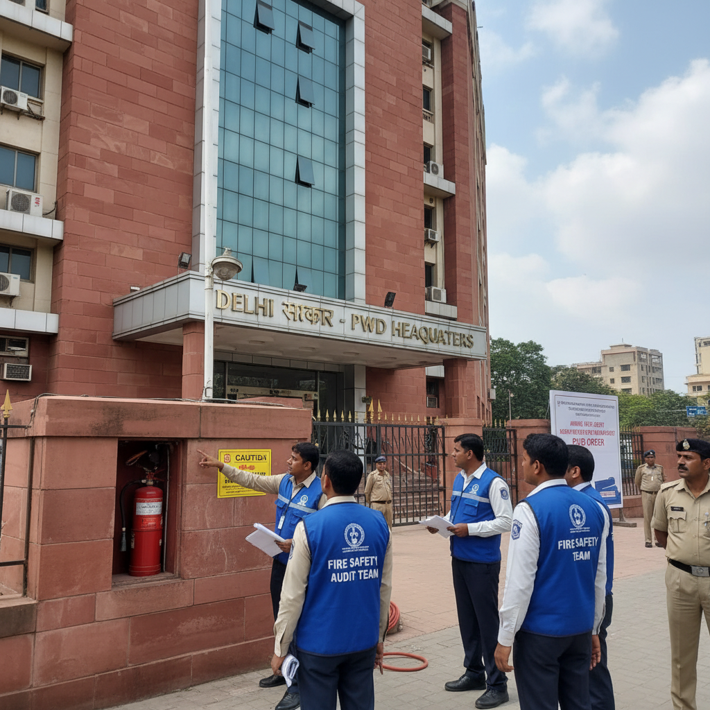 PWD Orders Annual Fire Safety Audits for Delhi Government Buildings