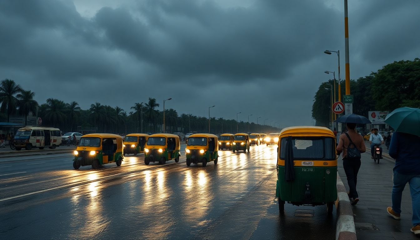 Heavy Rain Lashes Noida and Delhi-NCR as IMD Issues Yellow Alert