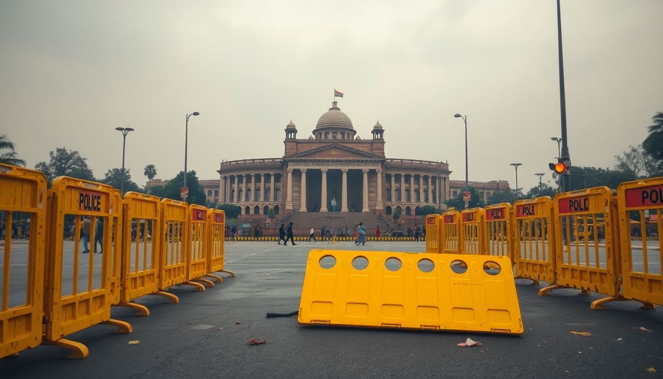 Mother Condemns Injuries to Sons at Delhi Parliament March as 'Attack on Children'