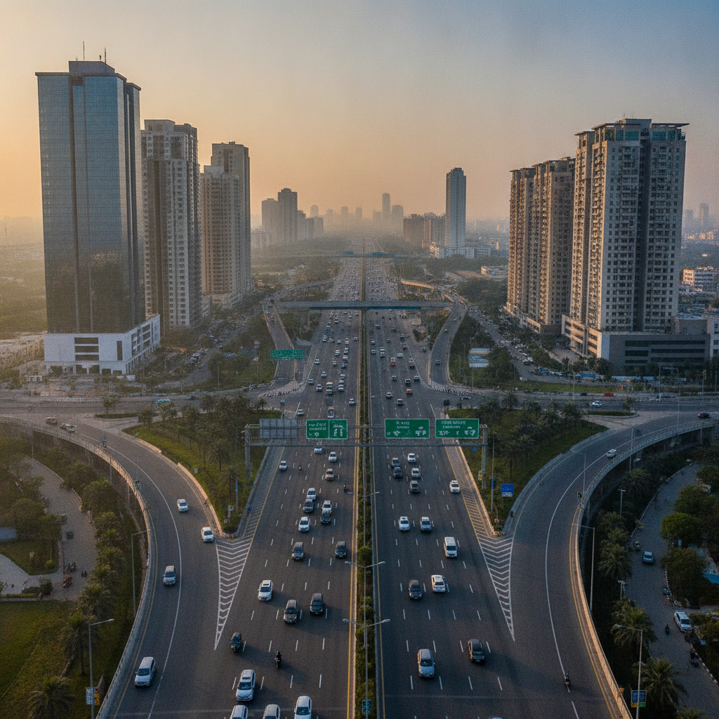 MPD 2047 Proposes High-Density Corridor Along 75-km UER-II Connecting Dwarka