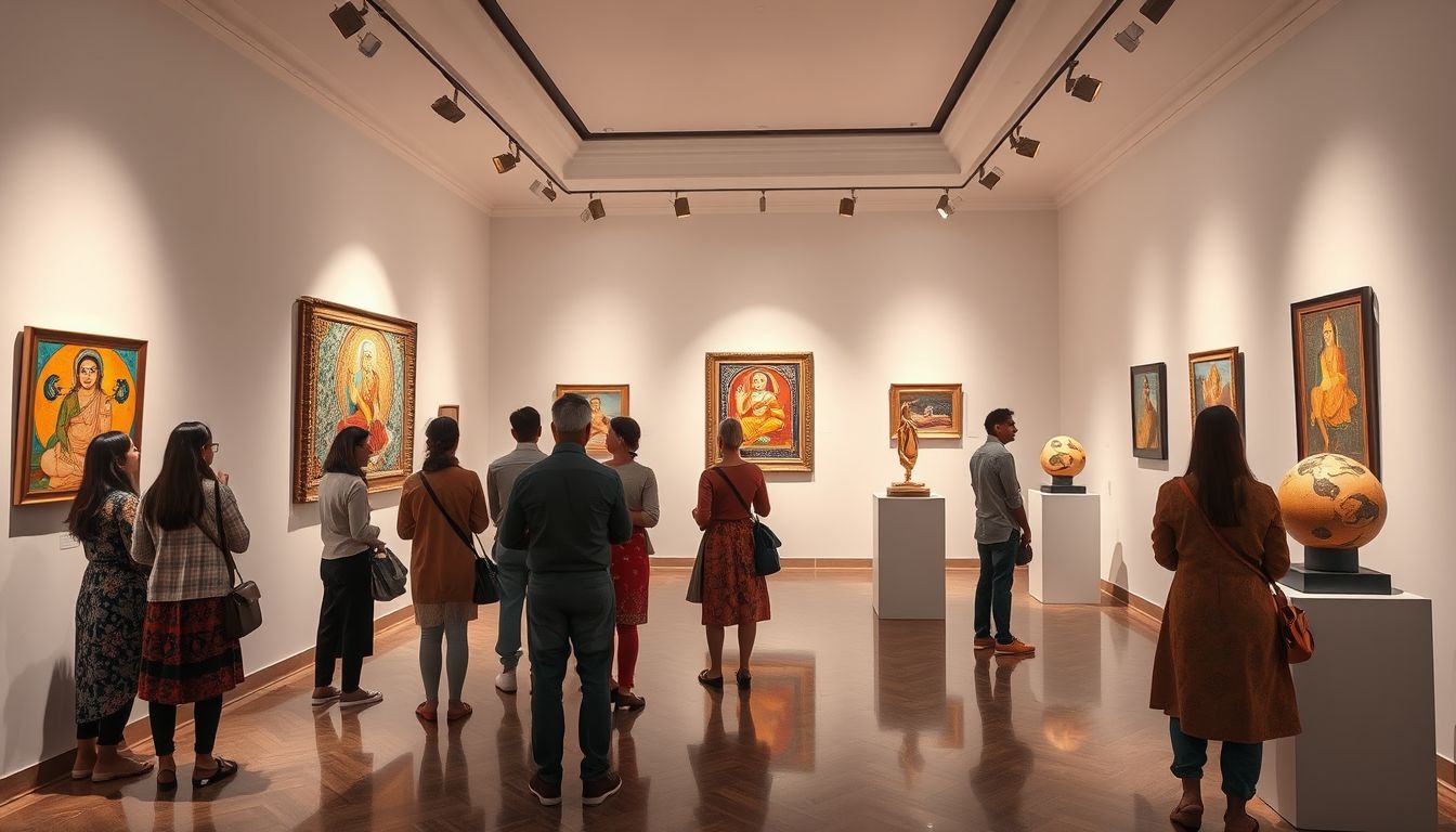 Artist Swati Pasari's Solo Exhibition Opens at Bikaner House in Delhi