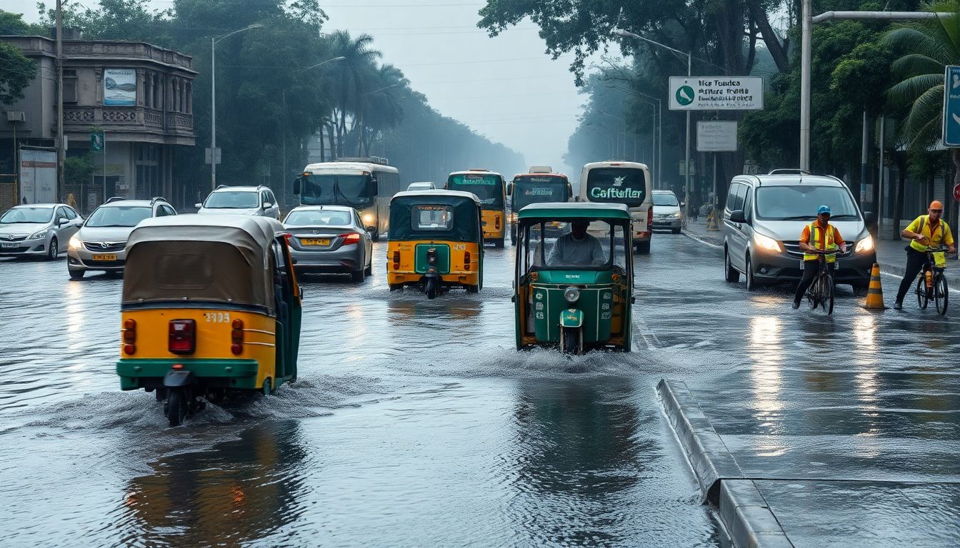 Delhi LG Orders War-Footing Response to Waterlogging After Heavy Rain