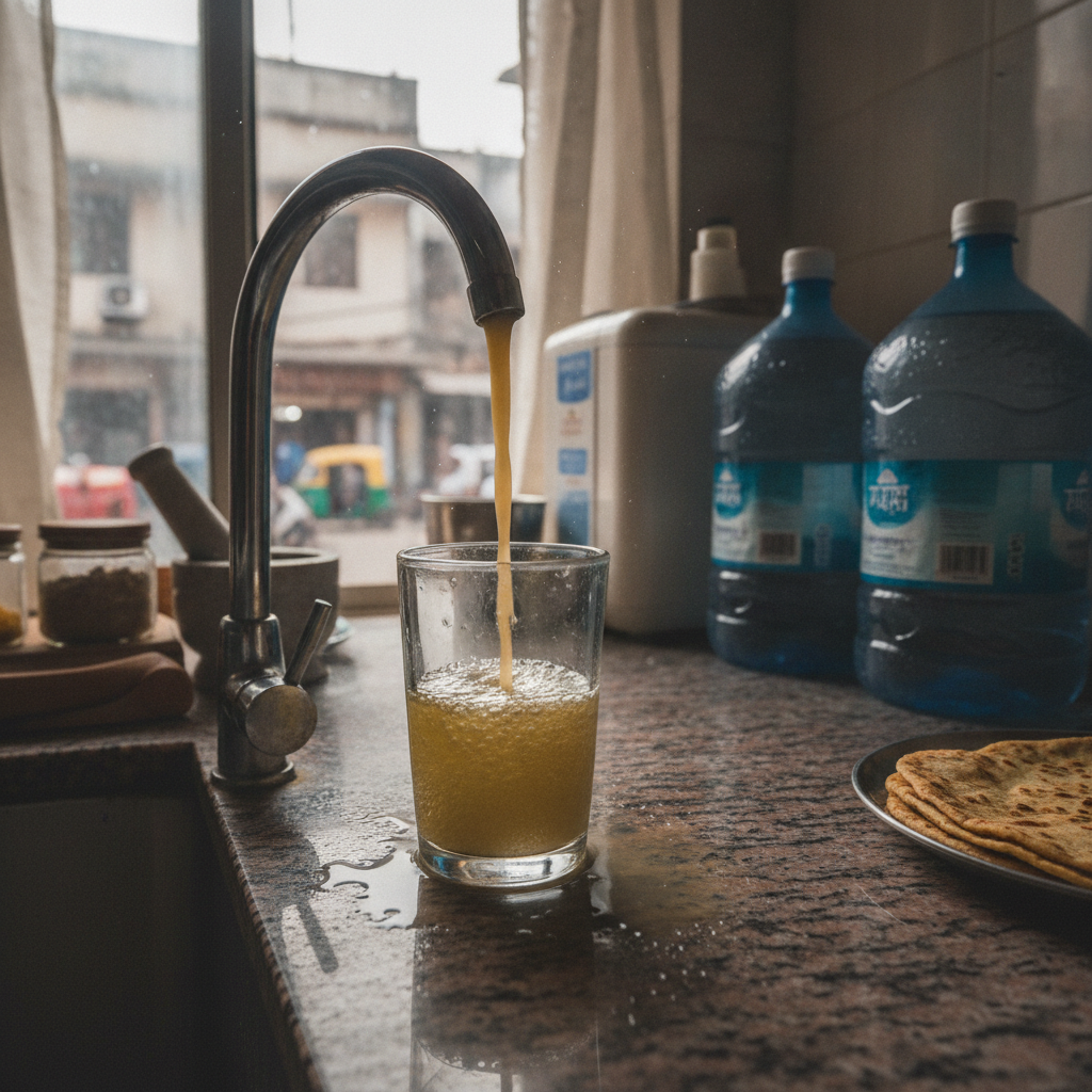 Hauz Khas residents turn to bottled water and lab tests as contamination woes persist