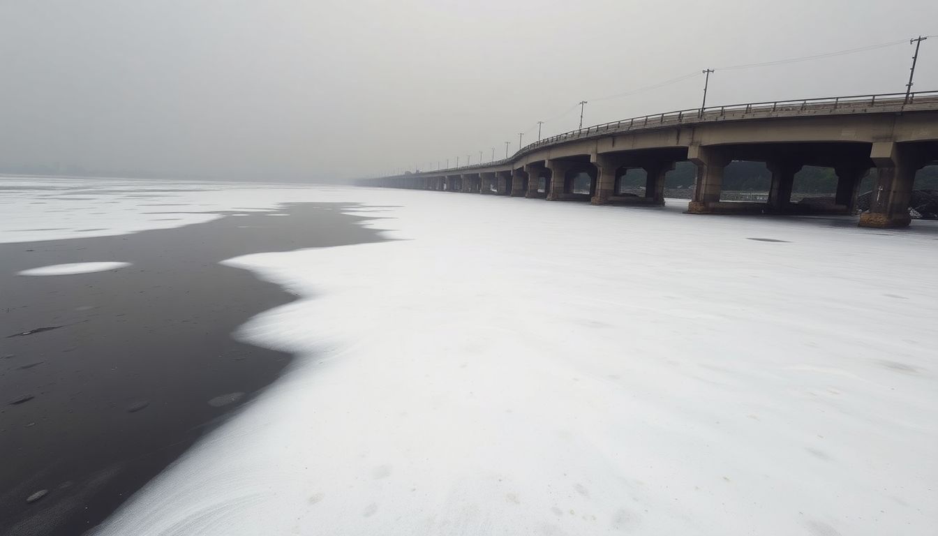 DPCC Report Shows Yamuna River Pollution Remains Alarmingly High in Delhi