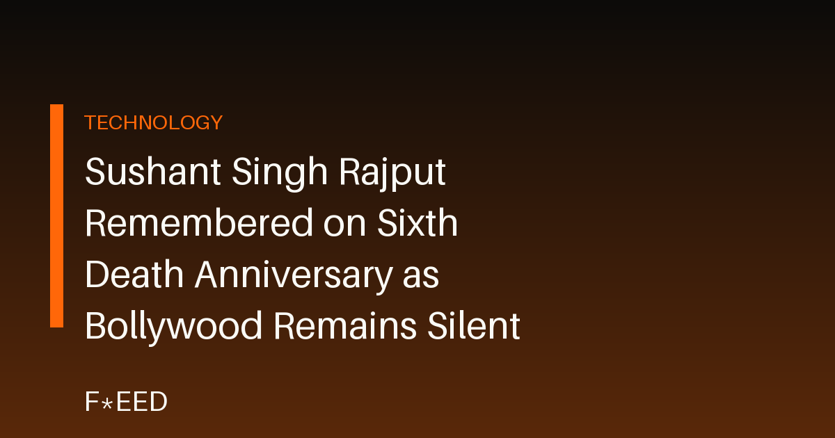 Sushant Singh Rajput Remembered on Sixth Death Anniversary as Bollywood Remains Silent
