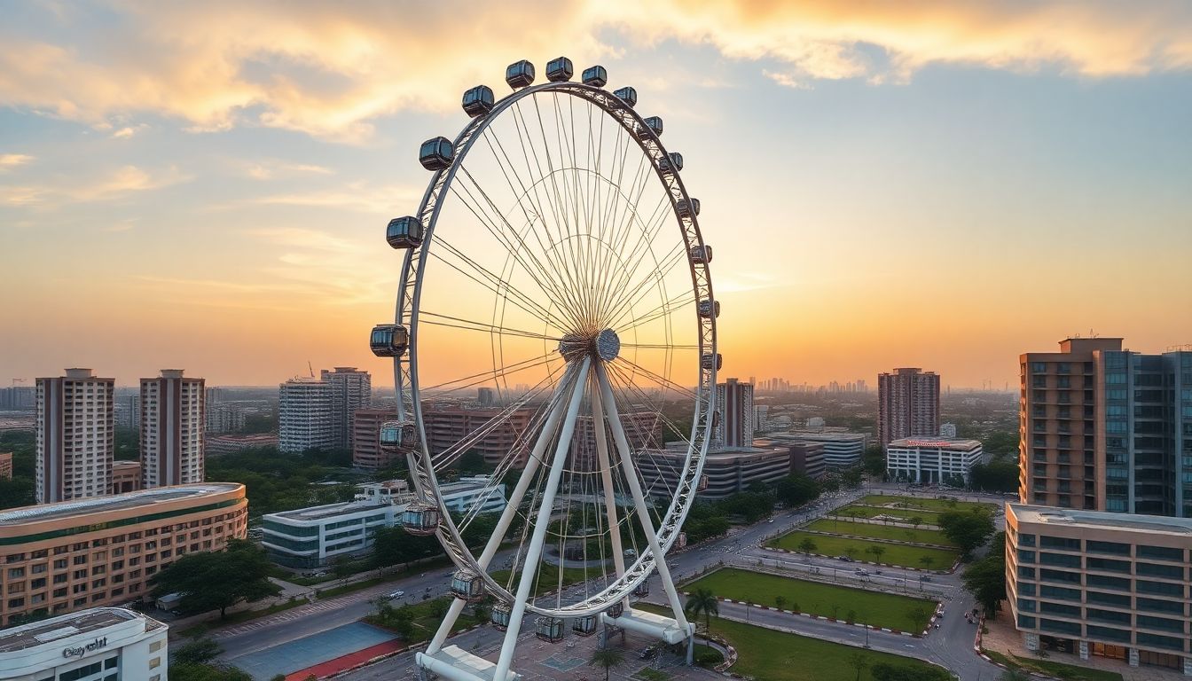 DDA Invites Bids to Build 35-Meter Delhi Eye Observation Wheel in Mayur Vihar