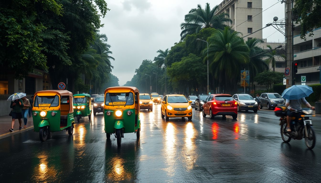 Heavy Rain Lashes Parts of Delhi as Palam Records 64.2 mm of Rain