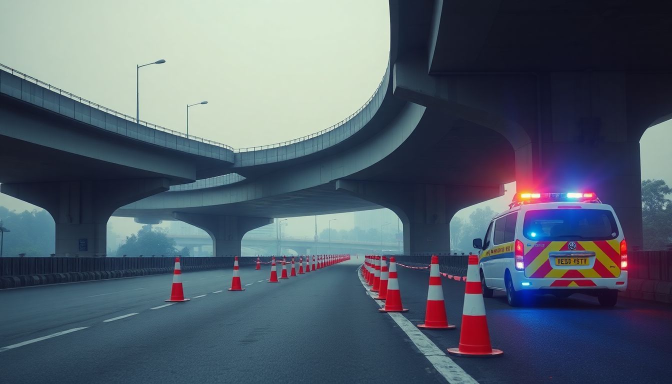 19-Year-Old Killed, Friend Injured as Truck Hits Motorcycle at I.P. Flyover