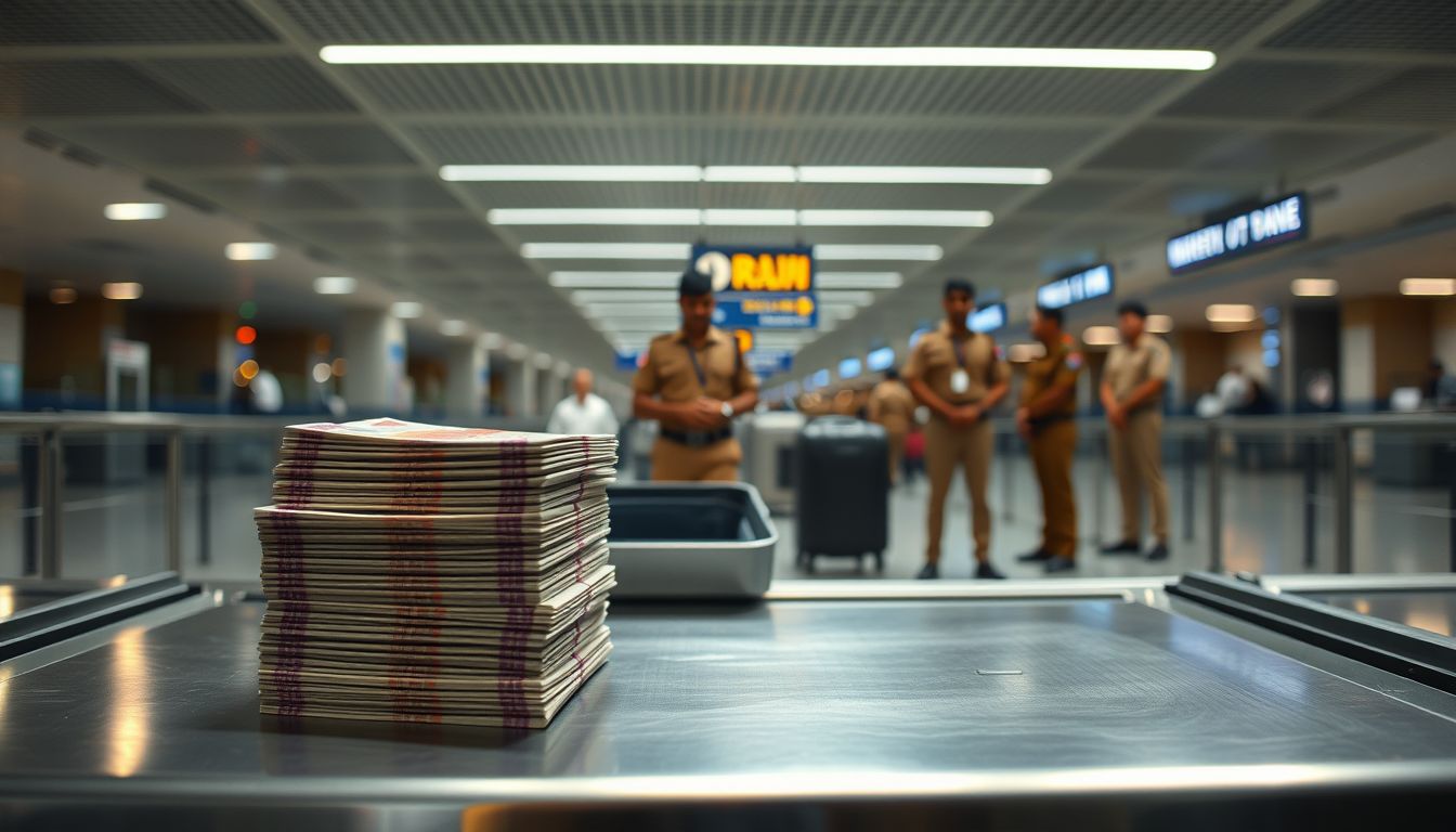 CISF Seizes Rs 68.5 Lakh Cash from Two Passengers at Delhi Airport